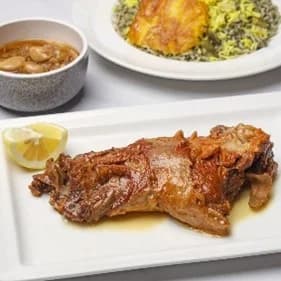SIB SPECIAL GARDAN (NECK OF LAMB) WITH IRANIAN RICE